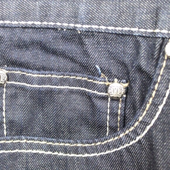 London Bridge Men's Blue Jeans 34" x 28" Relaxed Straight - Picture 5 of 10